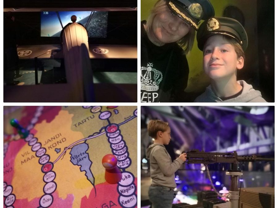 Tallinn con bambini? Visita al Museo del Mare, un museo interattivo dove potrete visitare un sommergibile e pilotare un vero veivolo