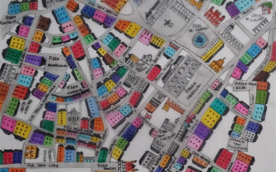 Genova con bambini. Diario e mini guida fai da te: copertina e itinerario con caccia al tesoro!